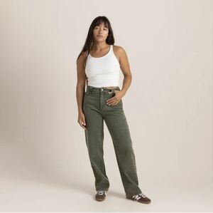 Roark Women's Straight Leg Jeans - Olive